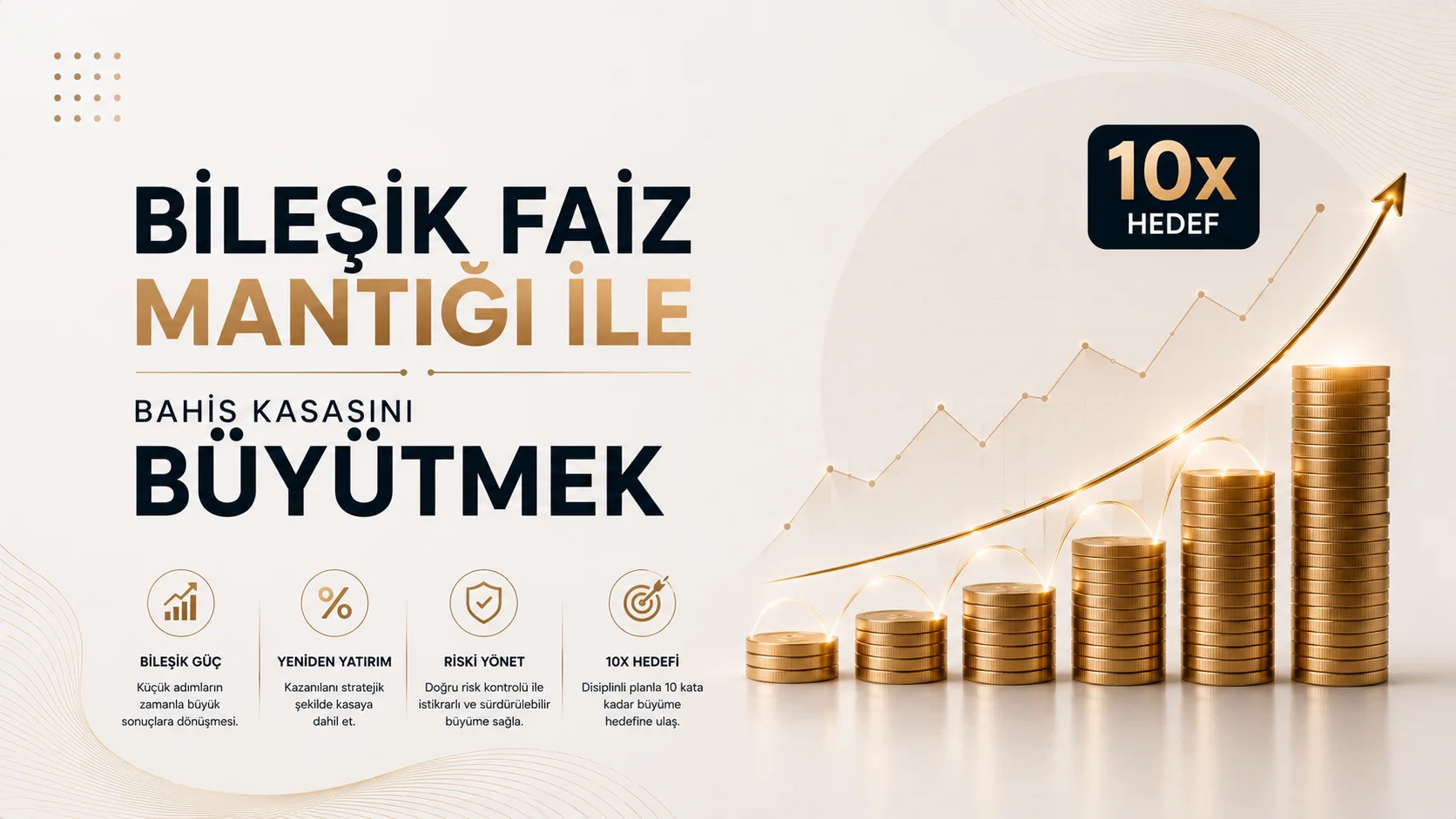 Bileşik Faiz Mantığı İle Bahis Kasasını Büyütmek
