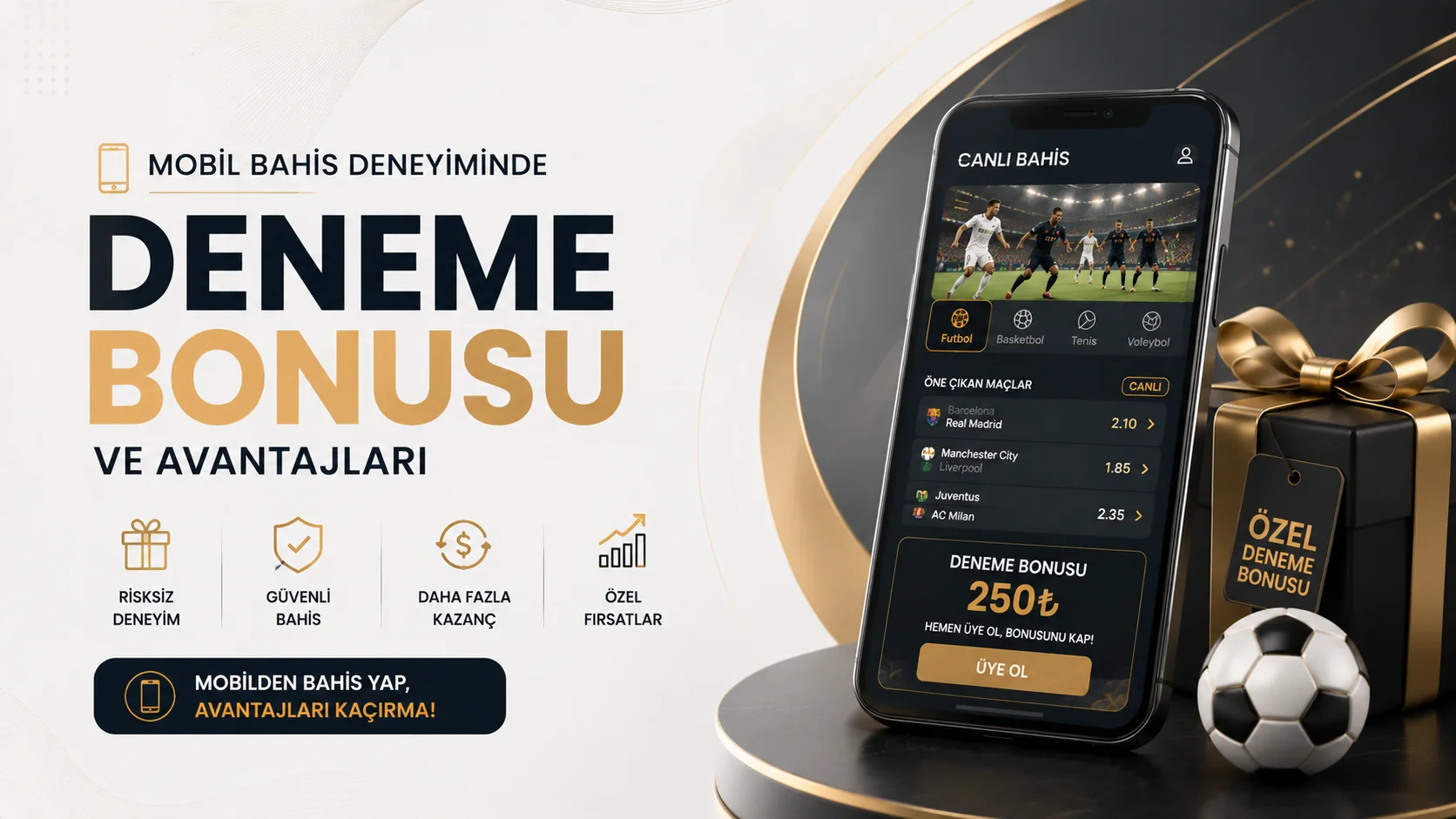Mobil Bahis Deneyiminde Deneme Bonusu ve Avantajları